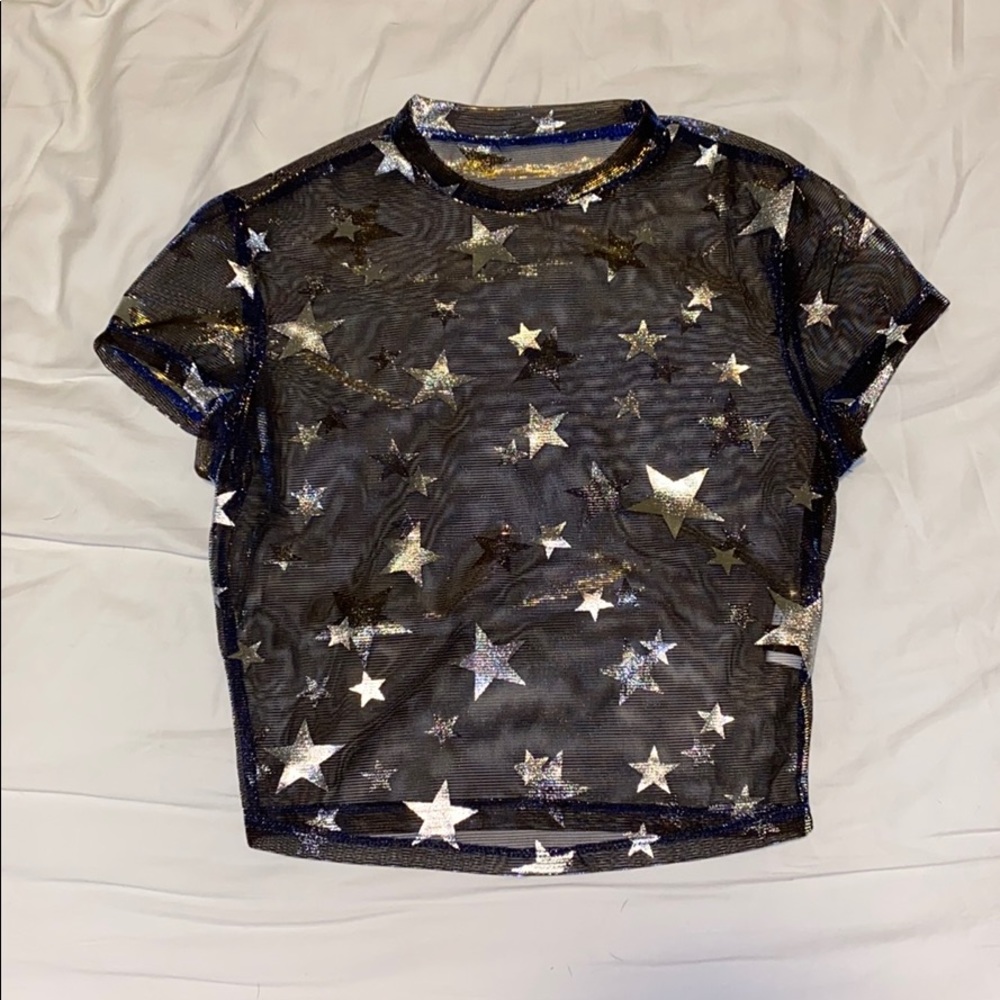 Sheer crop top 🌟
